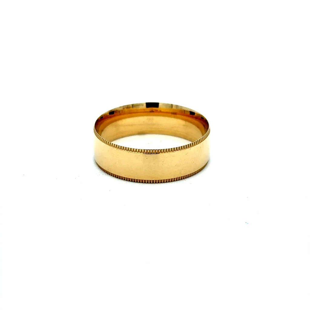 Ring Men’s Wedding Band 10 7mm 10K