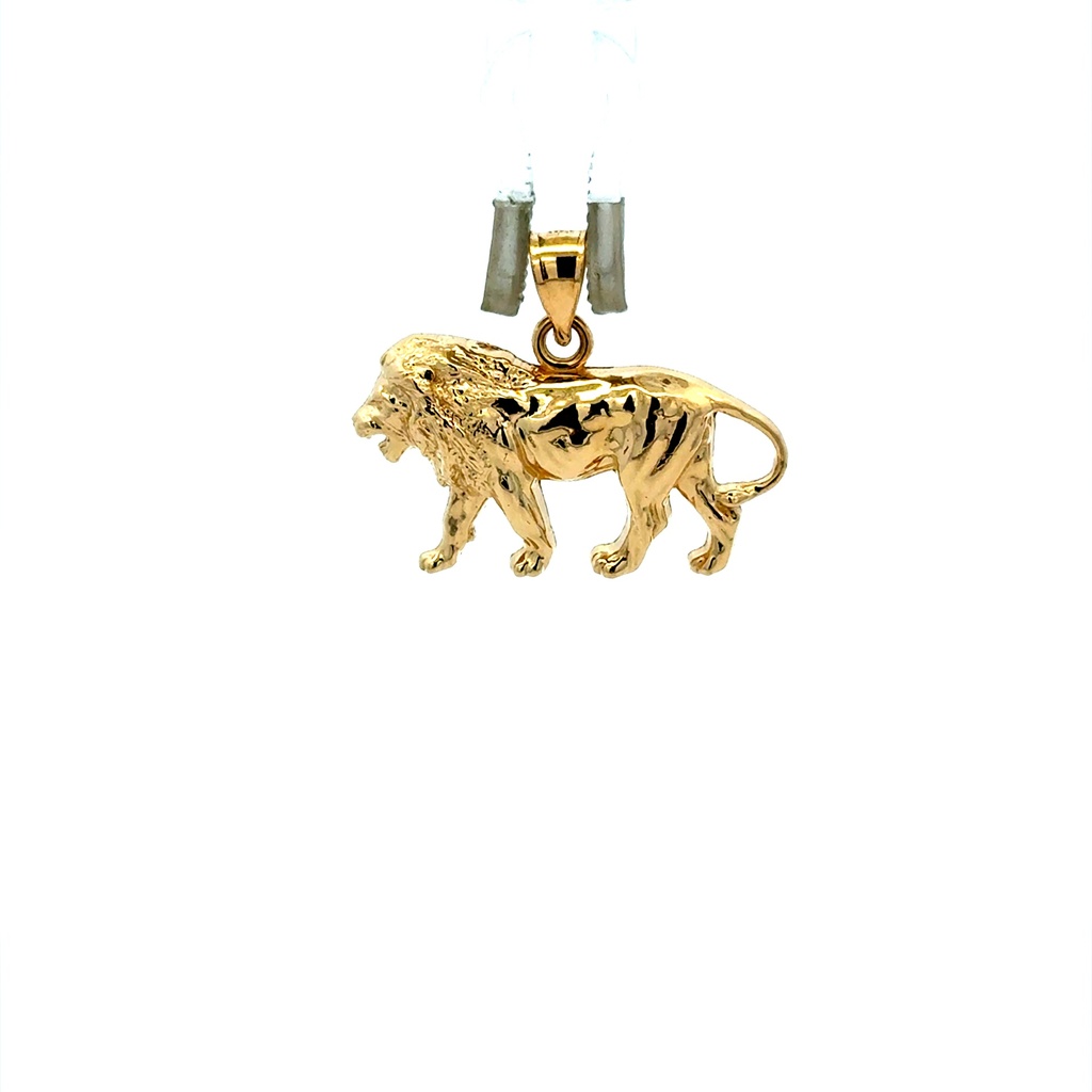 Pendant Roaring Lion 21.5 14K
