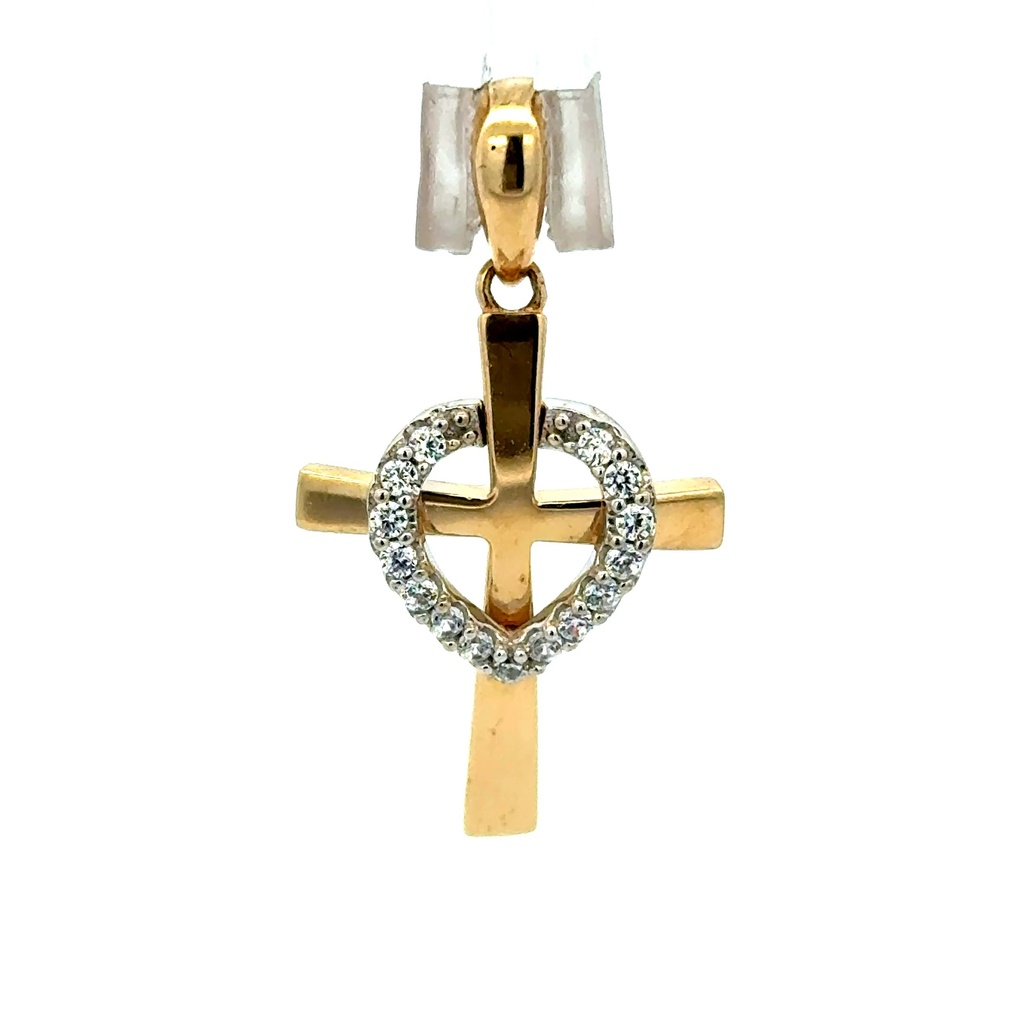 Pendant Cross 32.5 14K