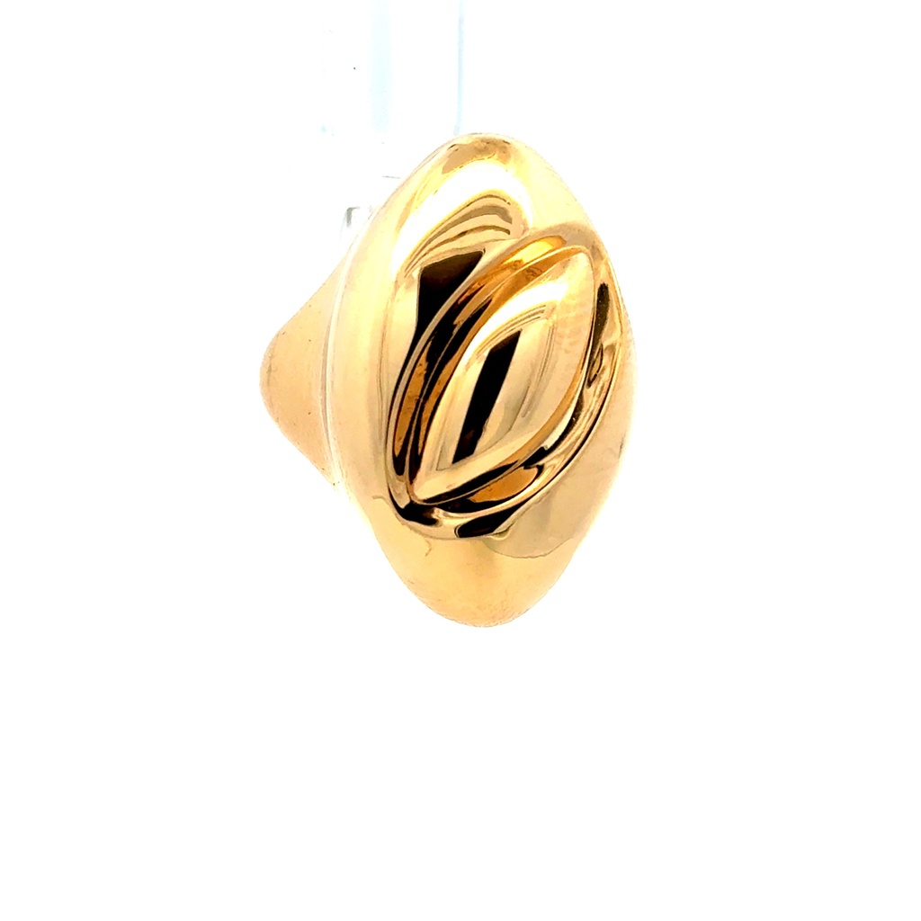Ring Women's Bold Oversized 7.5 2.5mm 14K