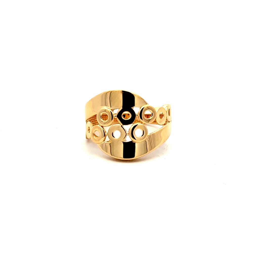 Ring Women's Bold Oversized 8 2.5mm 14K