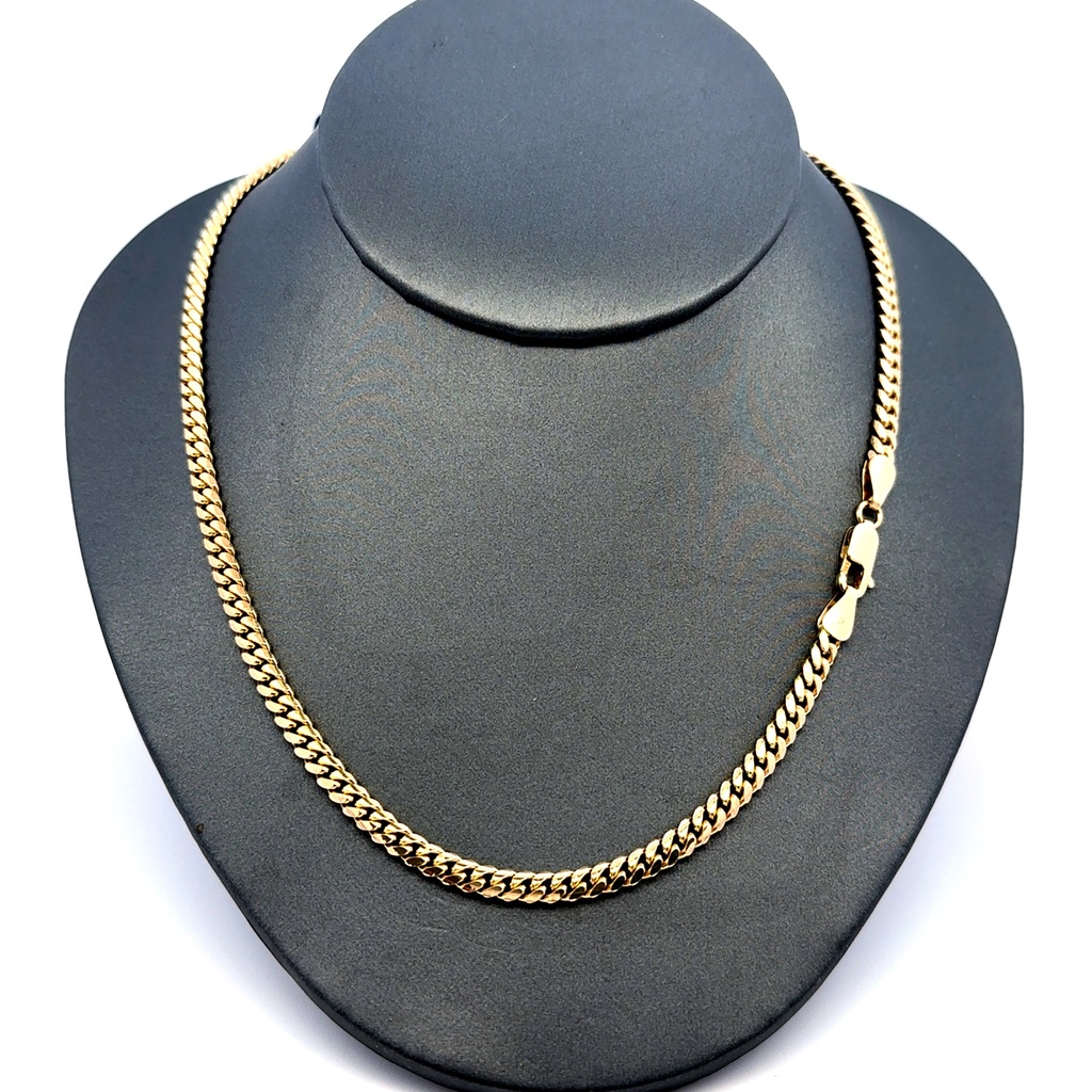 Chain Cuban Link 4mm 22" 14K