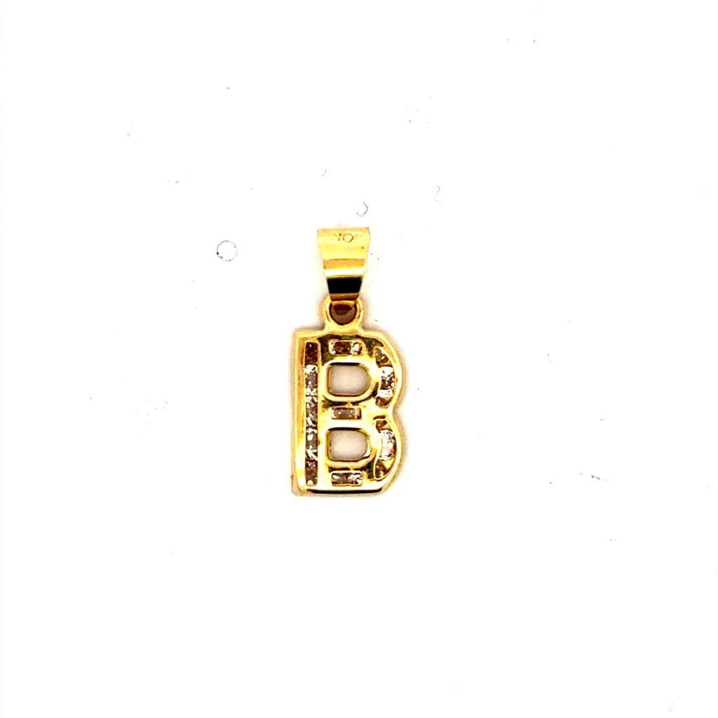 Pendant ’So Cute’ Initial B 20.5 10K