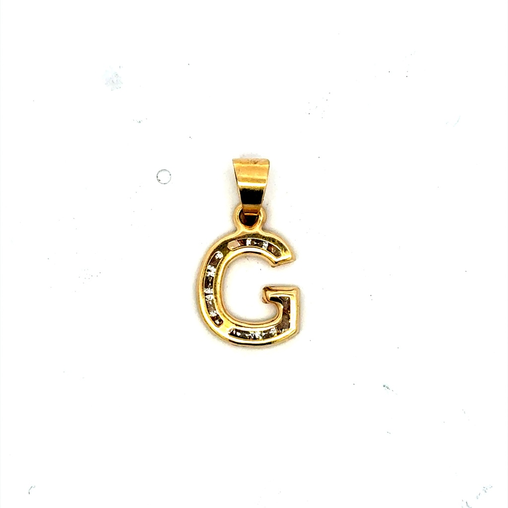Pendant ’So Cute’ Initial G 20.5 10K