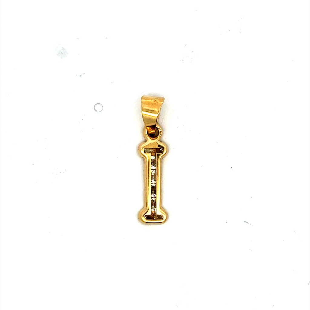 Pendant ’So Cute’ Initial I 20.5 10K