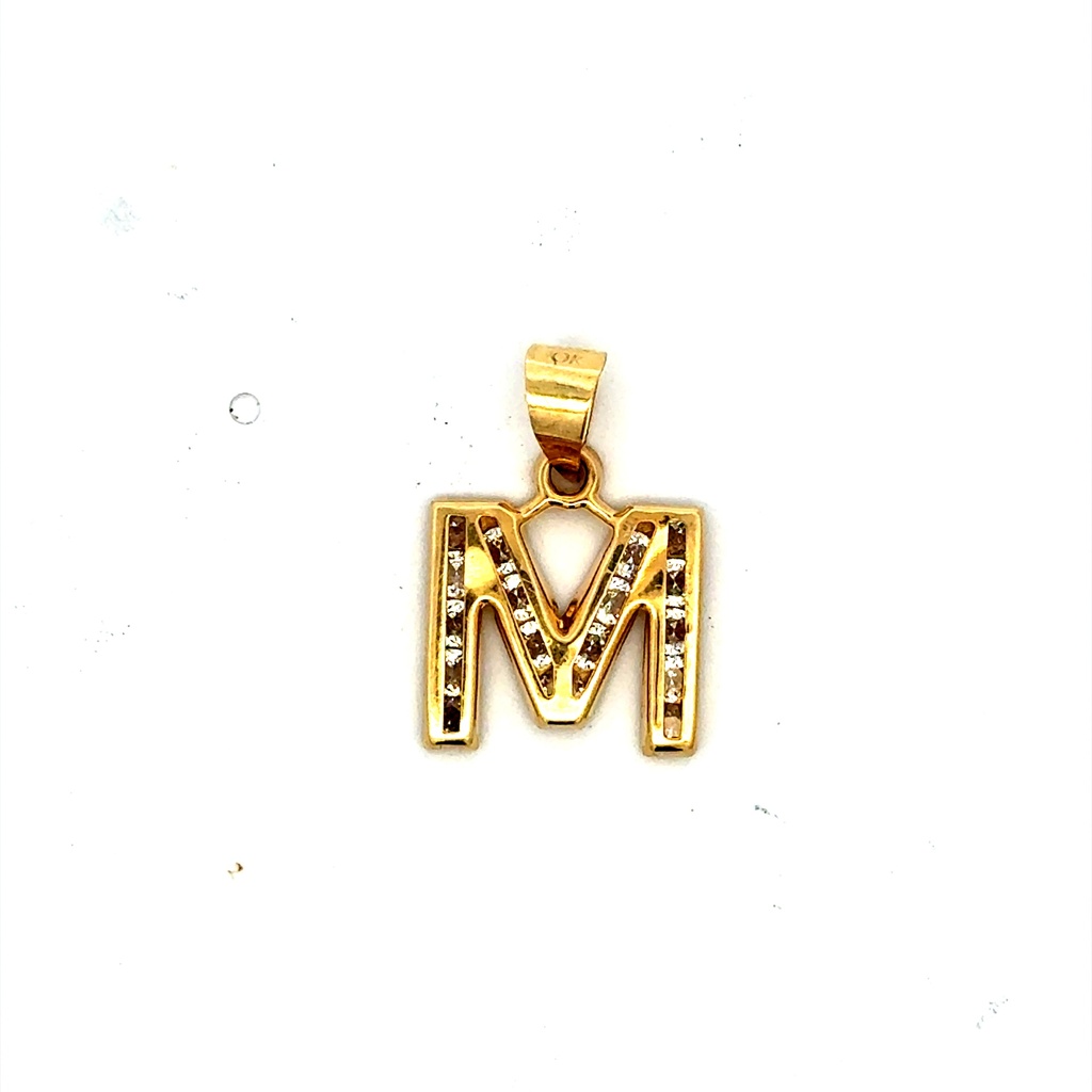 Pendant ’So Cute’ Initial M 20.5 10K
