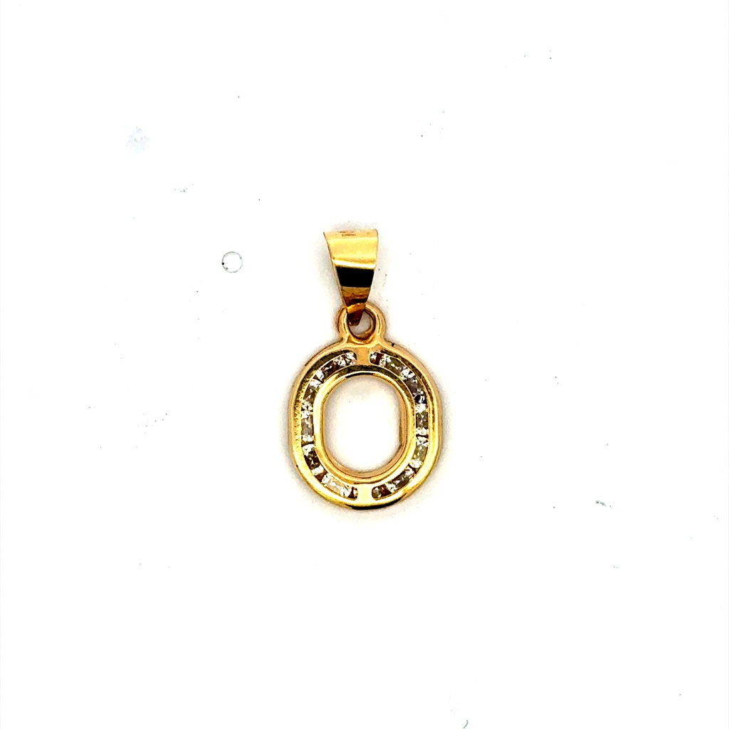 Pendant ’So Cute’ Initial O 20.5 10K