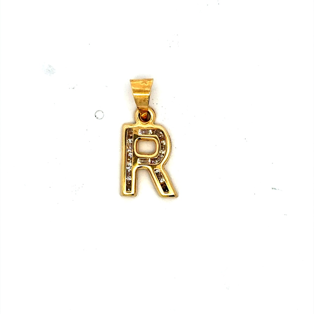 Pendant ’So Cute’ Initial R 20.5 10K