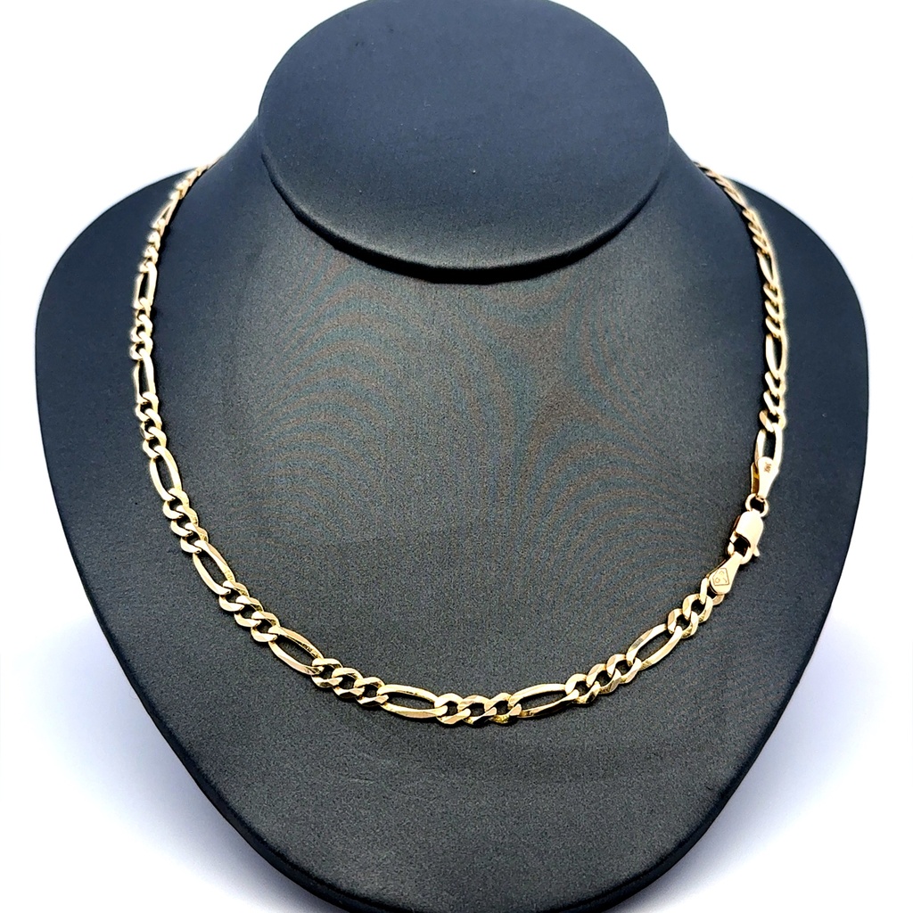 Chain Figaro 4.5mm 24" 10K