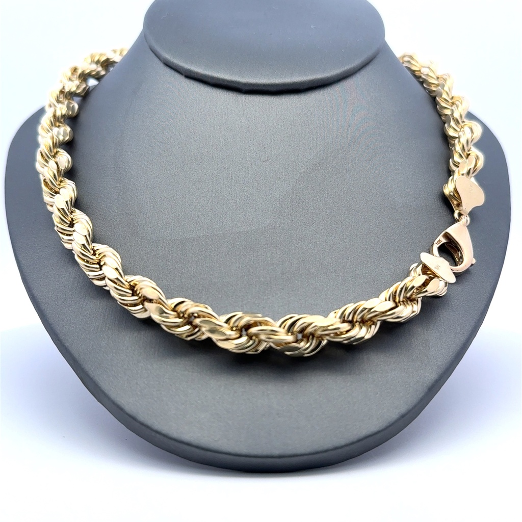 Chain Hollow Rope 9mm 26" 10K