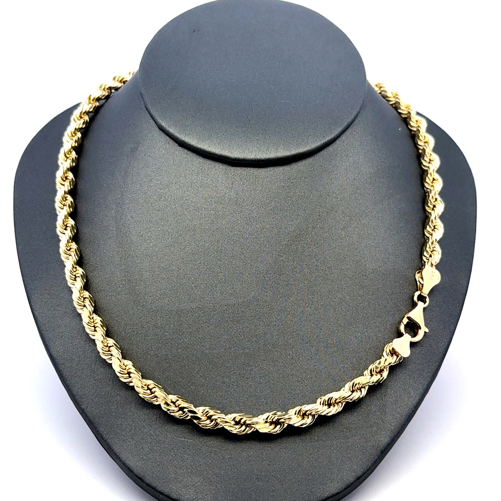 Chain Hollow Rope 5.5mm 22" 10K
