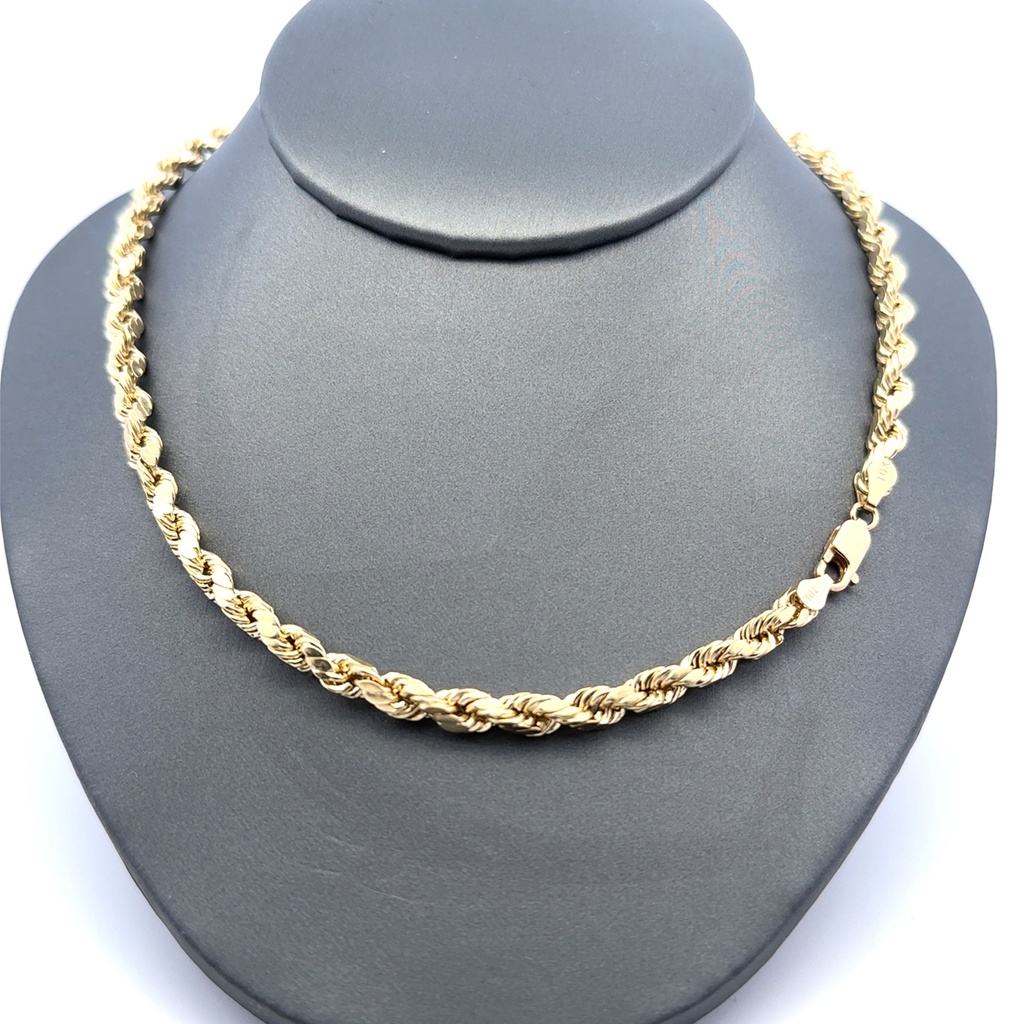 Chain Hollow Rope 5mm 20" 10K
