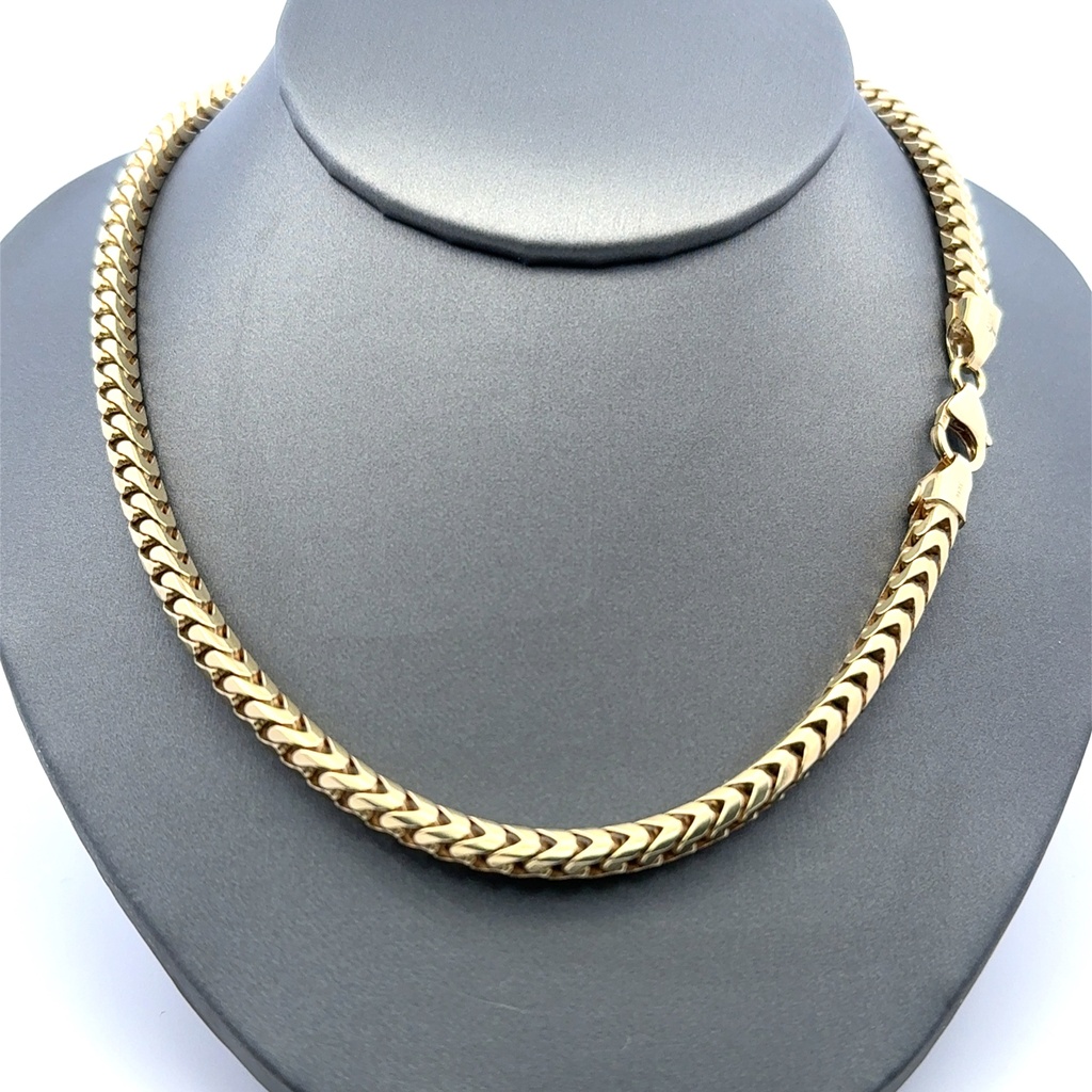 Chain Solid Franco 4.5mm 26" 14K