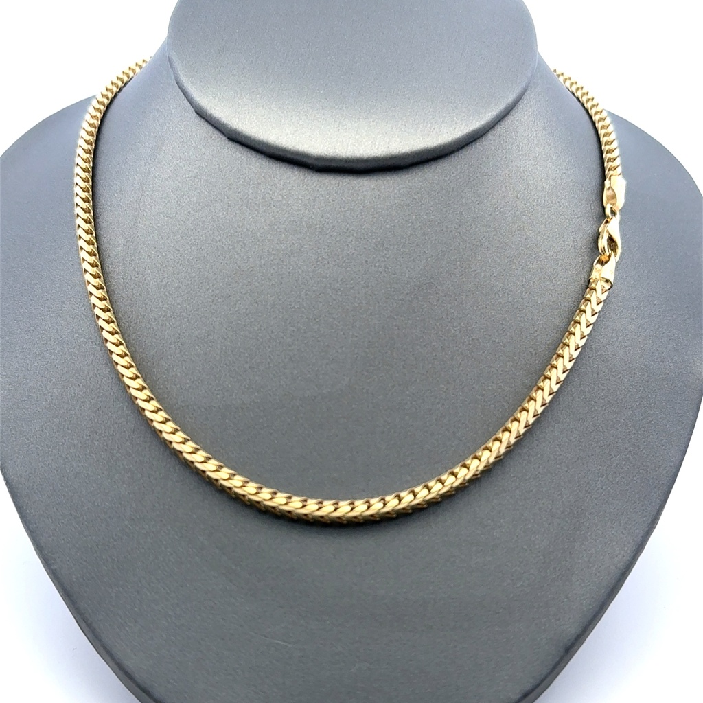 Chain Solid Franco 3mm 20" 10K