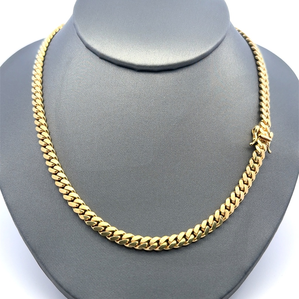 Chain Cuban Link 5mm 22" 10K