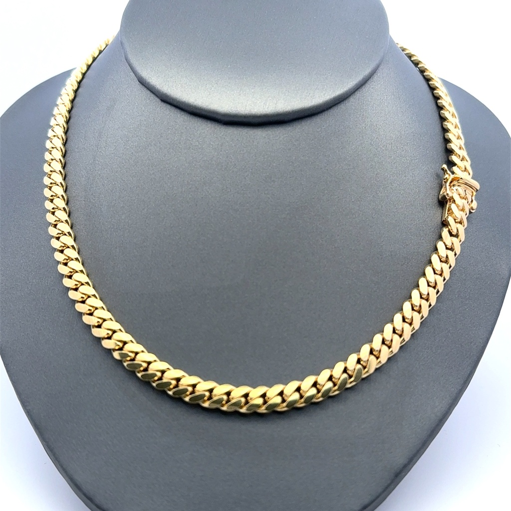 Chain Cuban Link 6mm 24" 10K
