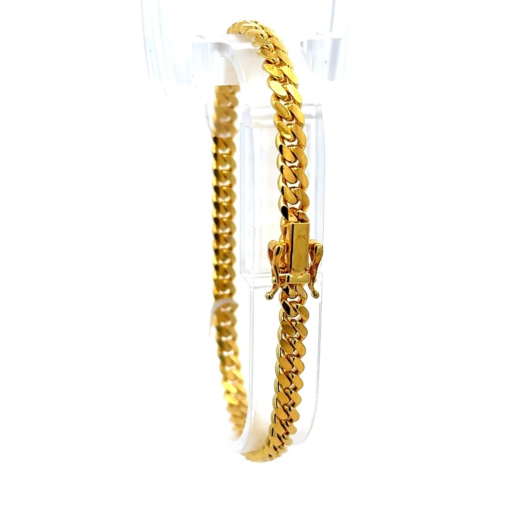 Bracelet Cuban Link 5mm 8" 10K
