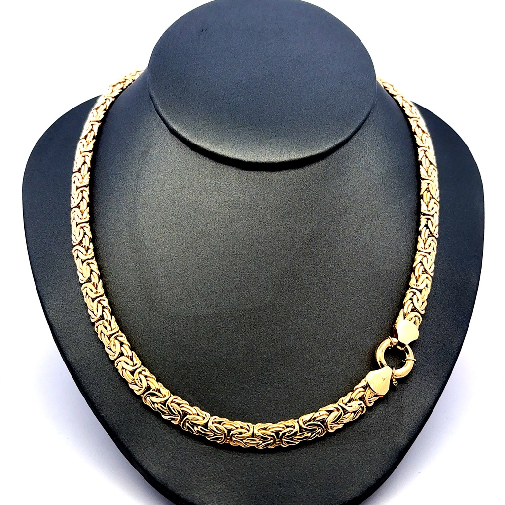 Necklaces Byzantine 6.5mm 18" 14K