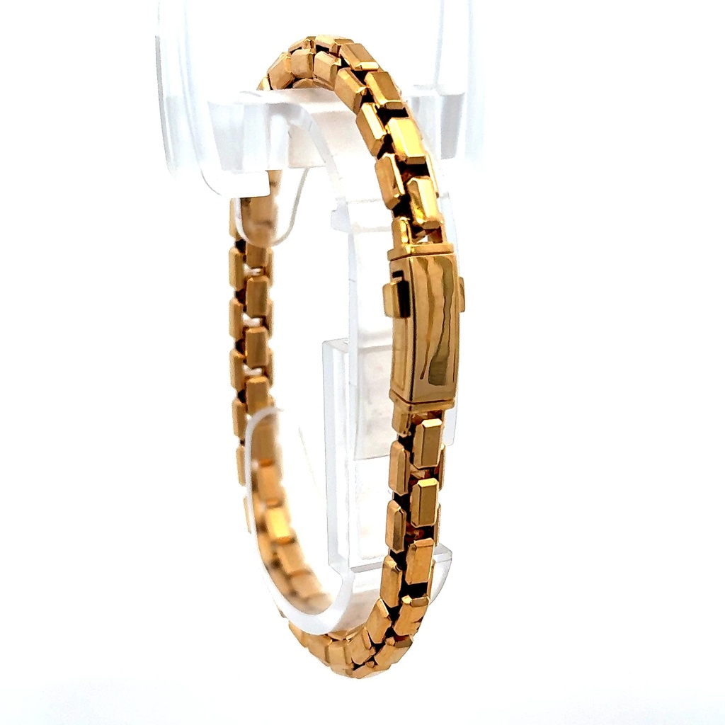 Bracelet Big Box Link 5.5mm 7.5" 14K