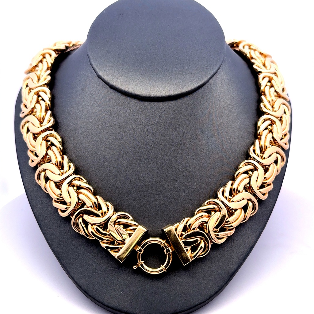 Necklaces Byzantine 19mm 17" 14K