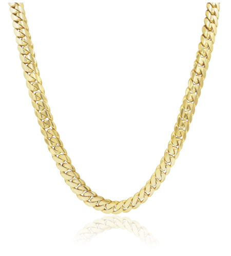 Chain Cuban Link 10.5mm 24" 14K