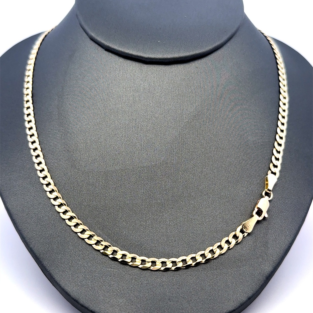 Chain Curb Link 4.5mm 20" 10K