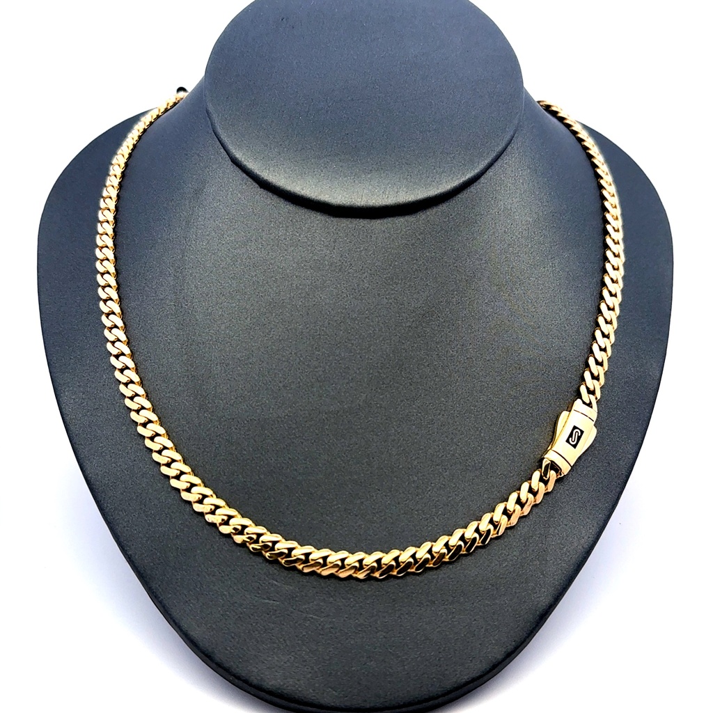 Chain Monaco 5mm 22" 10K