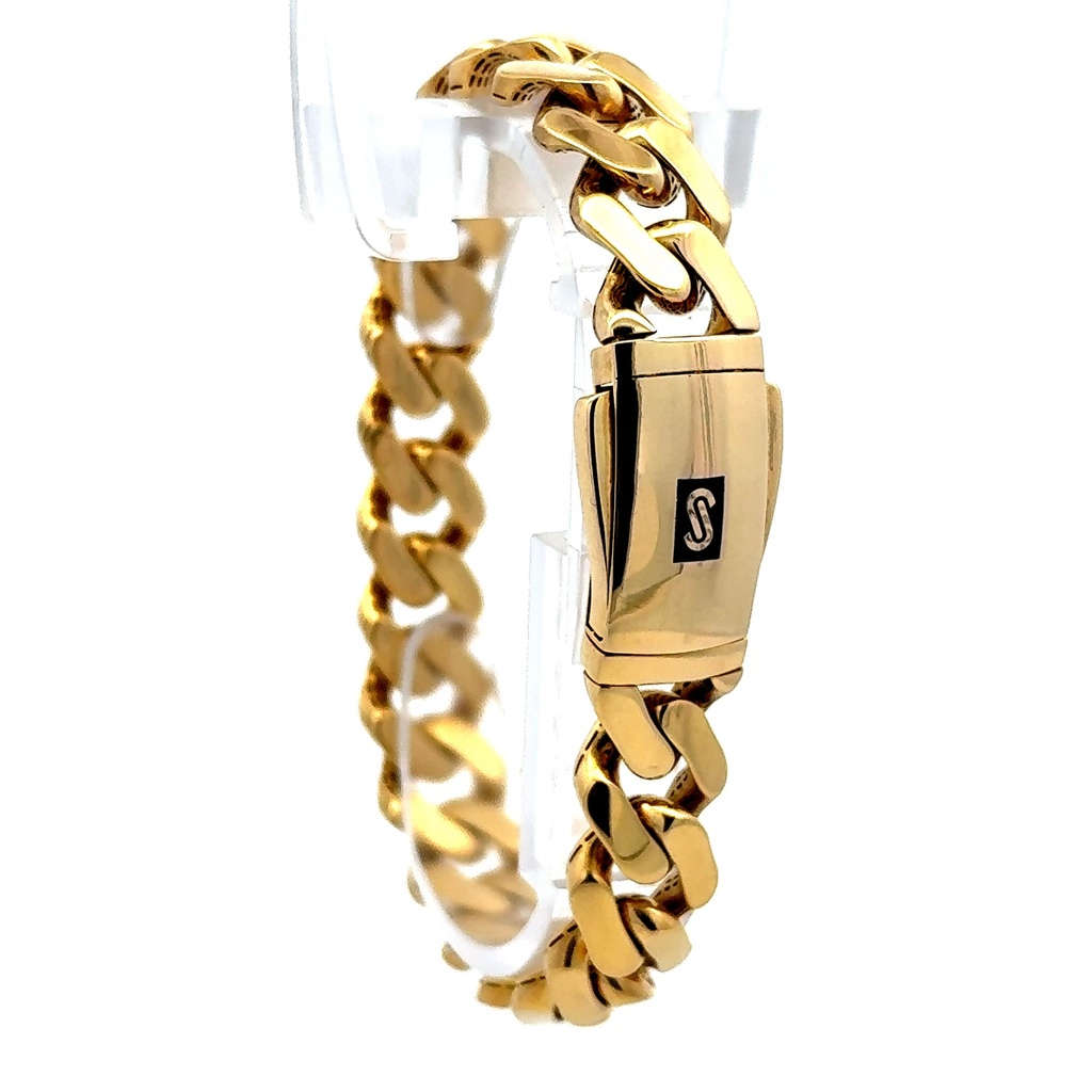 Bracelet Monaco 11mm 7.5" 10K