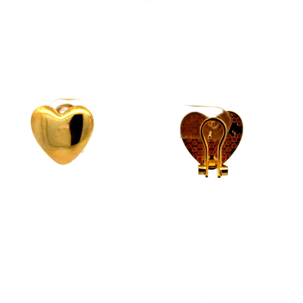 Earrings Omega Lock 14.5 15mm 10K